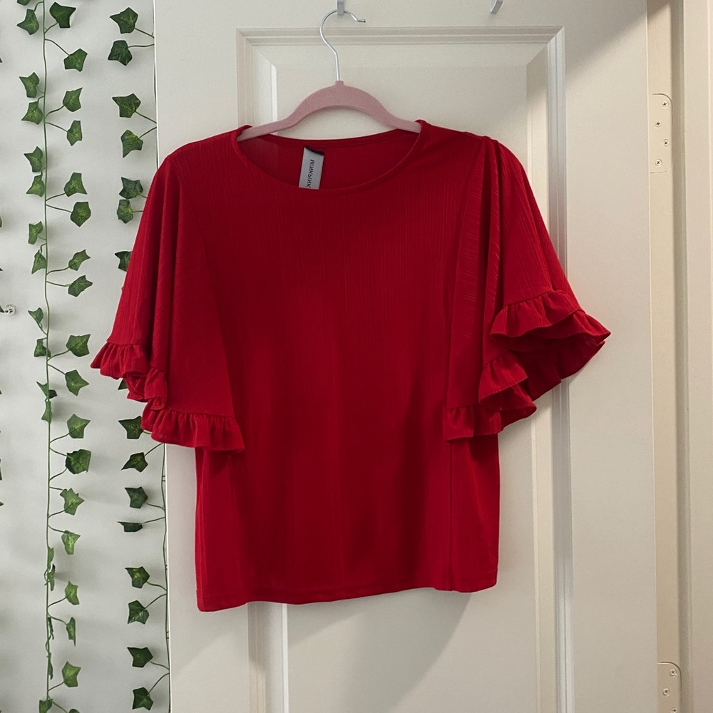 Red Blouse